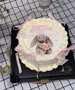 The Sweet Jellycat Ribbon & Edible Image Cake Melbourne Edition