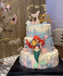 Alternative view of The Little Mermaid Birthday Cake Melbourne: Magical Under the Sea Adventure