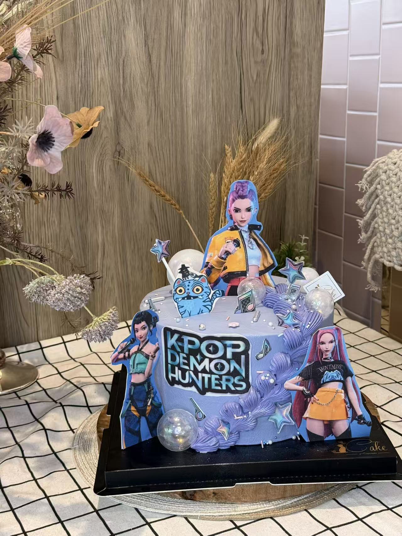 The Kpop Demon Hunters Cake Melbourne: The Ultimate Cyber-Pop Birthday Showstopper - Image 3