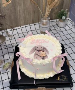 Alternative view of The Sweet Jellycat Ribbon & Edible Image Cake Melbourne Edition