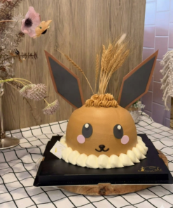 The Eevee 3D Character Chiffon Cake Melbourne Edition: Handcrafted Pokémon Masterpiece