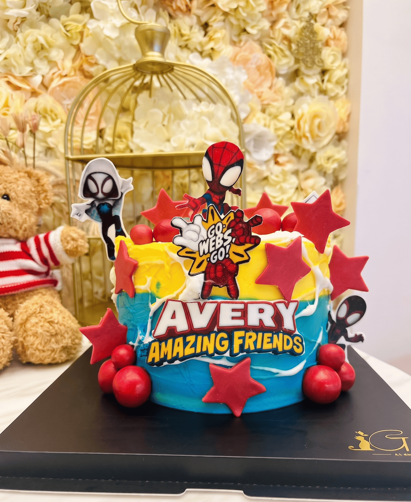 Spidey and His Amazing Friends Birthday Cake | iCake Melbourne
