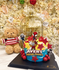 Alternative view of Spidey and His Amazing Friends Birthday Cake | iCake Melbourne