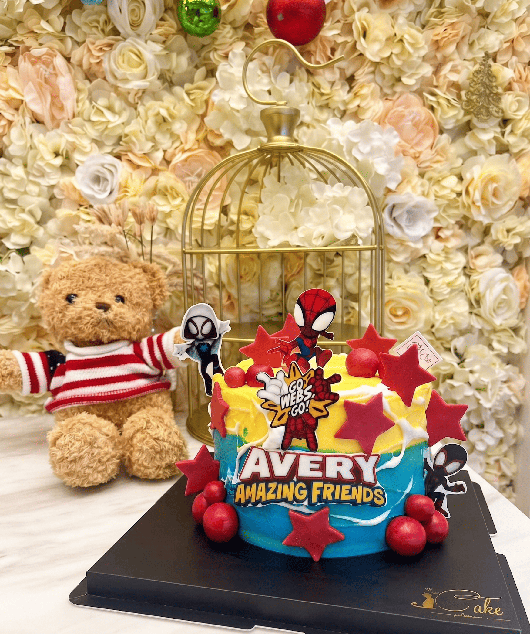 Spidey and His Amazing Friends Birthday Cake | iCake Melbourne - Image 2