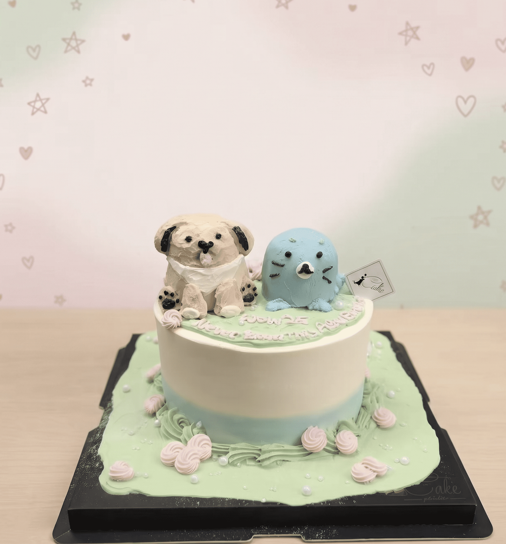 The Playful Puppy & Chubby Seal: A Masterpiece by iCake