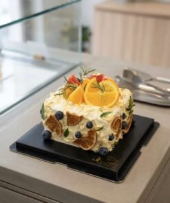The Tropical Citrus Symphony Fruit Cake Melbourne | Orange & Grapefruit Chiffon