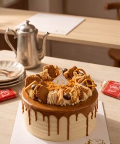 Alternative view of The Amber Contrast: Signature Biscoff Chiffon