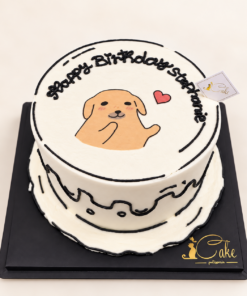 Playful Puppy Birthday Cake by iCake Melbourne